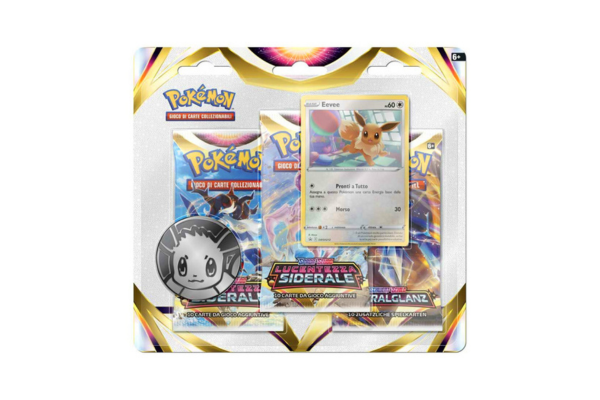 [Pokemon] ITA- Blister 3 Buste - Lucentezza Siderale